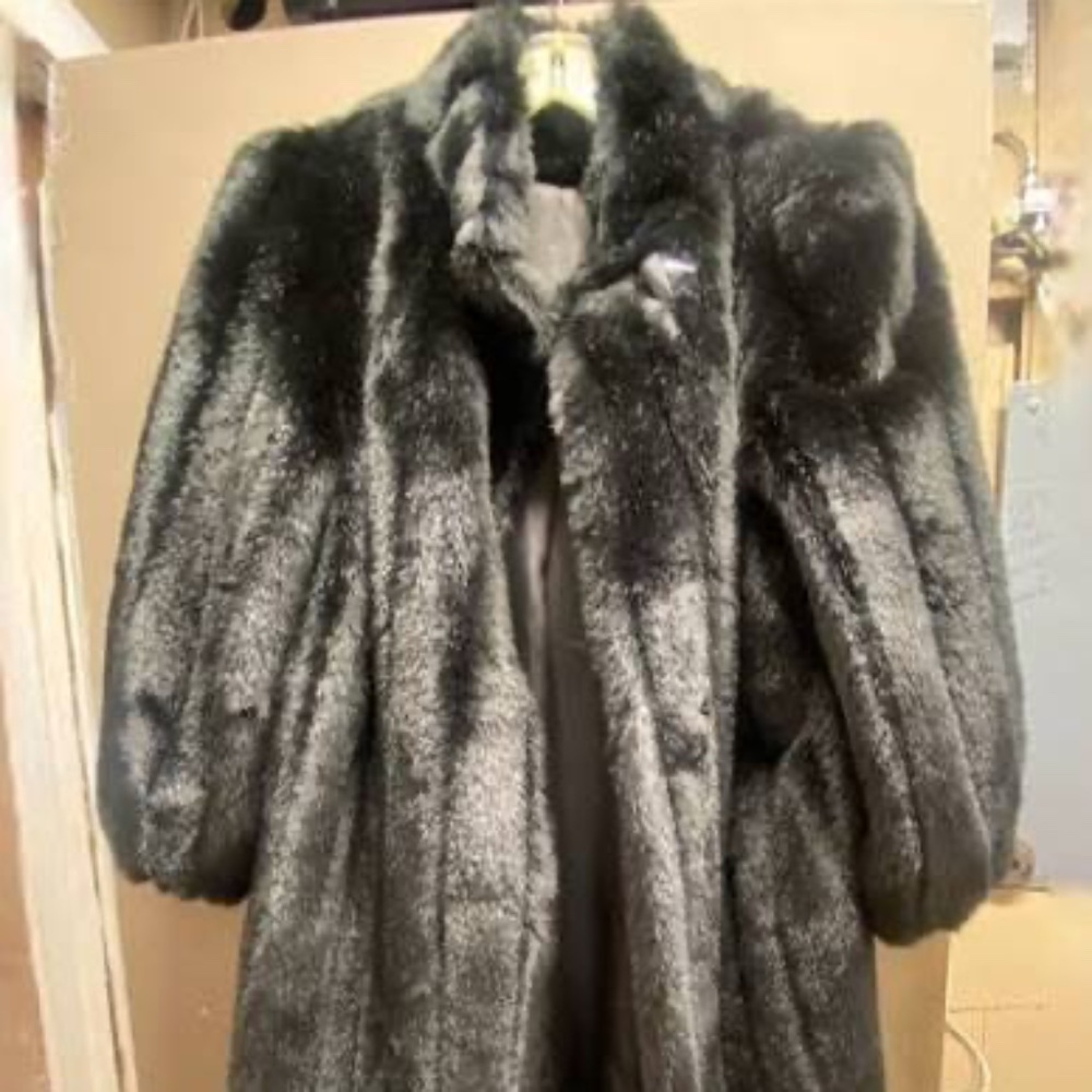 VINTAGE - Style V.I. Ltd. Women’s Long Black Fur Coat